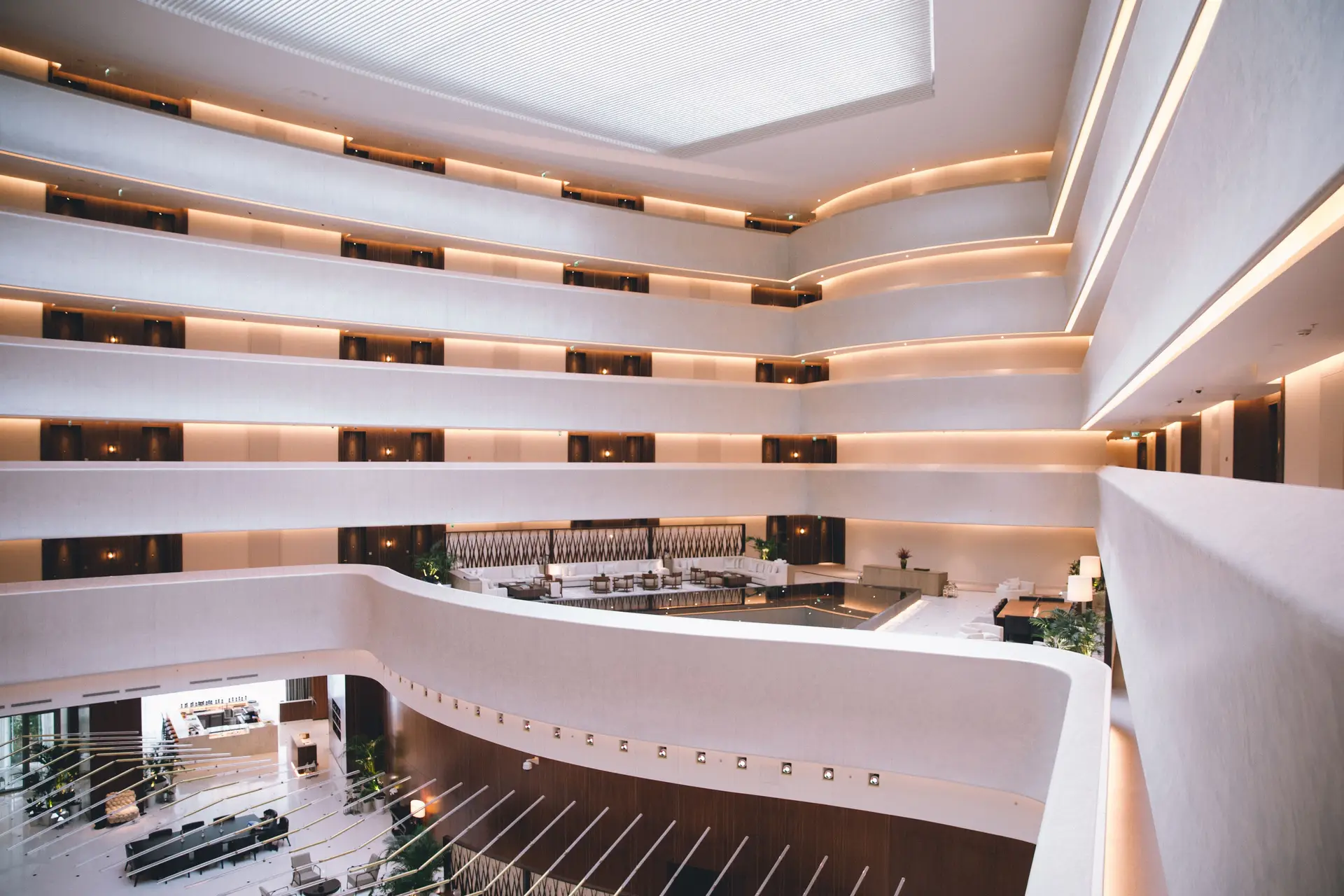 Elegant interior of Fenune Grand Hotel